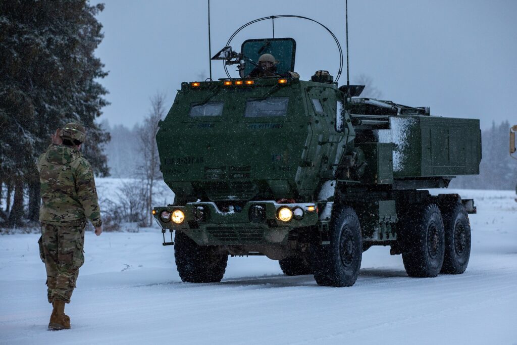 HIMARS, U.S. Army photo by Capt. H Howey