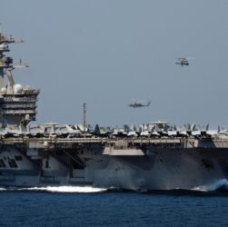 USS Carl Vinson (CVN 70) transits the Strait of Hormuz, U.S. Pacific Fleet's photo, licensed as CC BY-NC 2.0