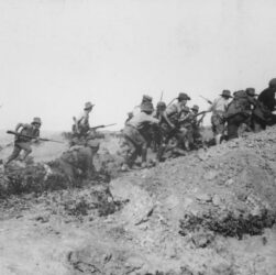 Útok australských vojáků na Anzac, U.S. National Archives and Records Administration, Public Domain