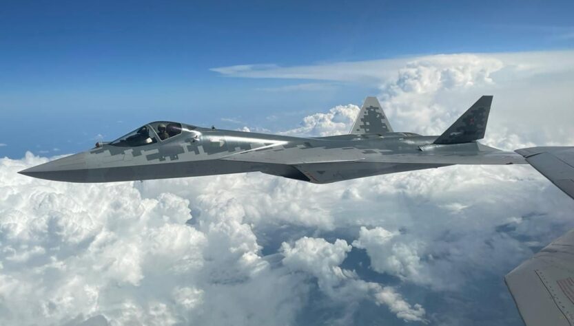 Su-57, Cebactoiiojlb - Own work, CC BY-SA 4.0