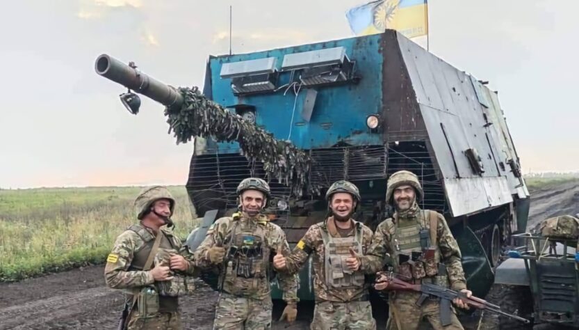 Zajatý ruský tank, Armija Inform, CC BY 4.0