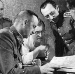 kpt. Jaromír Nechanský uprostřed v košili, Miloš Vorreith, Volné dílo