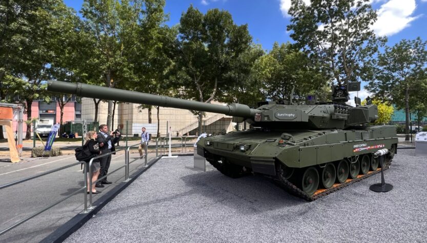 Leopard na Eurosatory 2022, Filip Klasna, Volné dílo