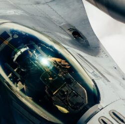 F-16, U.S. Air Force photo by Staff Sgt. Jordan Castelan, Public Domain