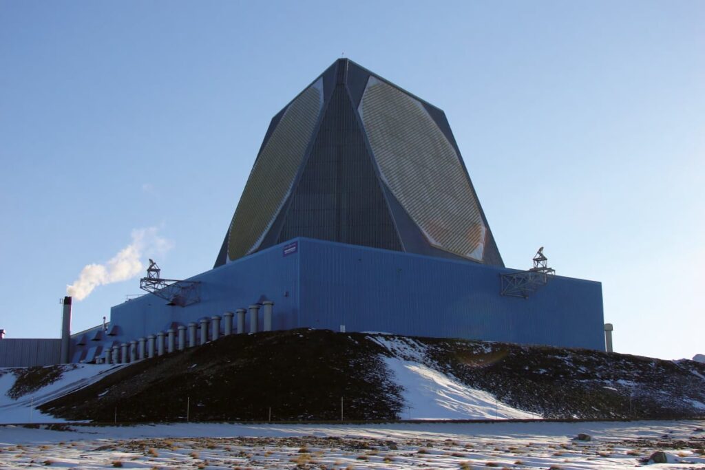 Radar AN/FPS-132, US Air Force's photo, United States government work