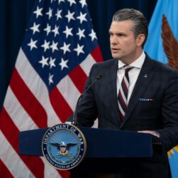 Pete Hegseth, DoW photo by U.S. Navy Petty Officer 1st Class Alexander Kubitza, Public Domain