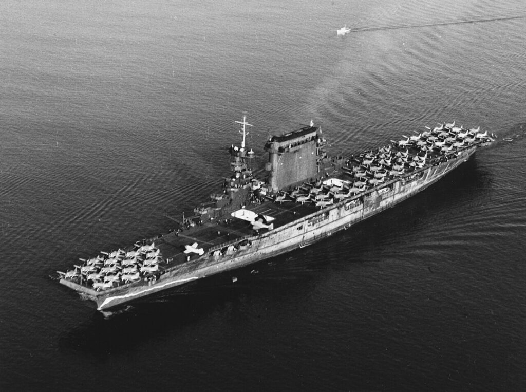 USS Lexington (CV-2), By Unknown author - U.S. Navy photo 80-G-416362, Public Domain,