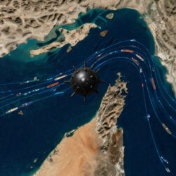 Hormuz, Filip Klasna, obrázek vytvořen pomocí umělé inteligence (ChatGPT), Creative Commons Attribution 4.0 International (CC BY 4.0)