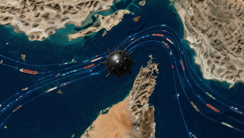 Hormuz, Filip Klasna, obrázek vytvořen pomocí umělé inteligence (ChatGPT), Creative Commons Attribution 4.0 International (CC BY 4.0)