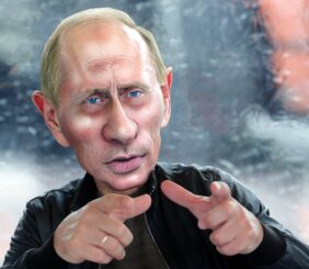 Karikatura Putina, DonkeyHotey, CC BY 2.0