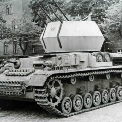 Flakpanzer IV Wirbelwind, By Unknown - Facebook, Public Domain