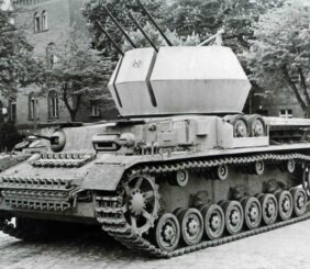 Flakpanzer IV Wirbelwind, By Unknown - Facebook, Public Domain