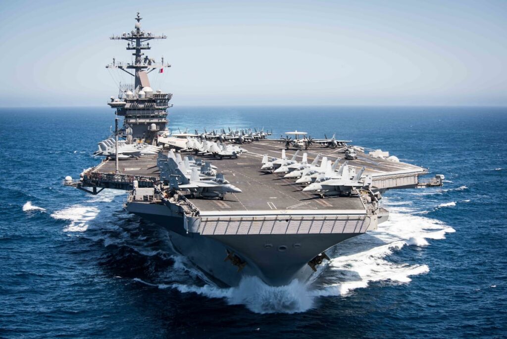 USS Theodore Roosevelt (CVN 71), U.S. Navy Photo by Mass Communication Specialist 2nd Class Paul L. Archer, U.S. Pacific Fleet's photo, CC BY-NC 2.0