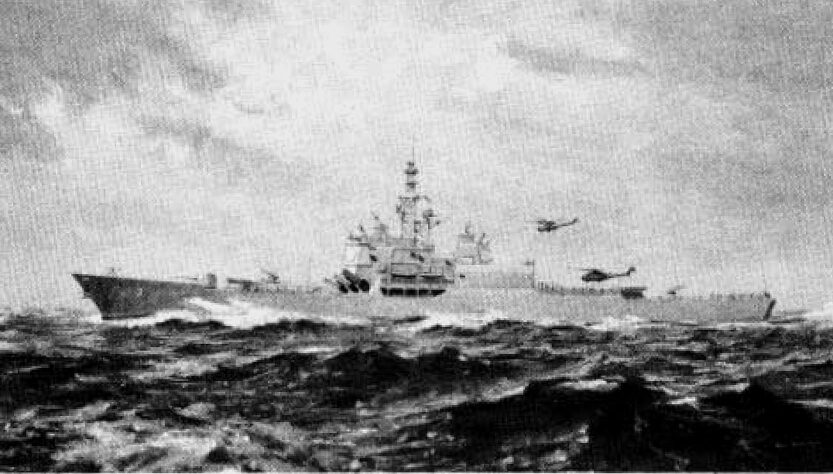 CSGN, United States Navy - All Hands - "On the Navy Horizon: Shipbuilding Program" (July 1976), p. 9, Public Domain