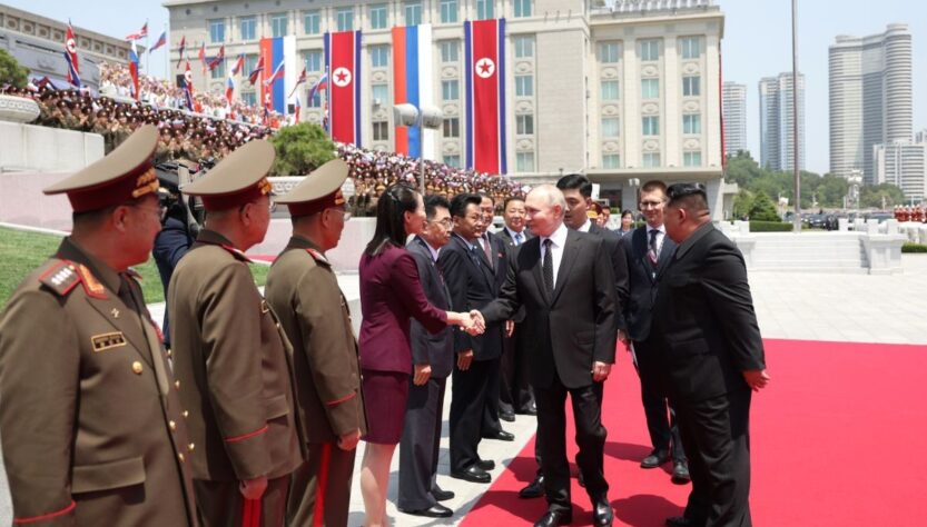 Kim Čong-un a Vladimir Putin, Kremlin.ru, CC BY 4.0