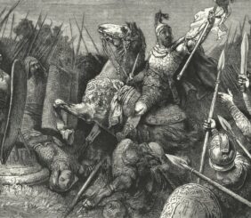 Belisarius dobývající Řím, Hermann Vogel (German illustrator) (16 October 1854 – 22 February 1921) Public Domain