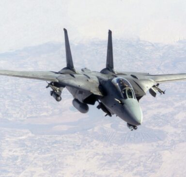 F-14 Tomcat, SSgt. Michael D. Gaddis, USAF - U.S. DefenseImagery photo VIRIN: DF-SD-03-06179; USAF photo 011107-F-5795G-005., Public Domain