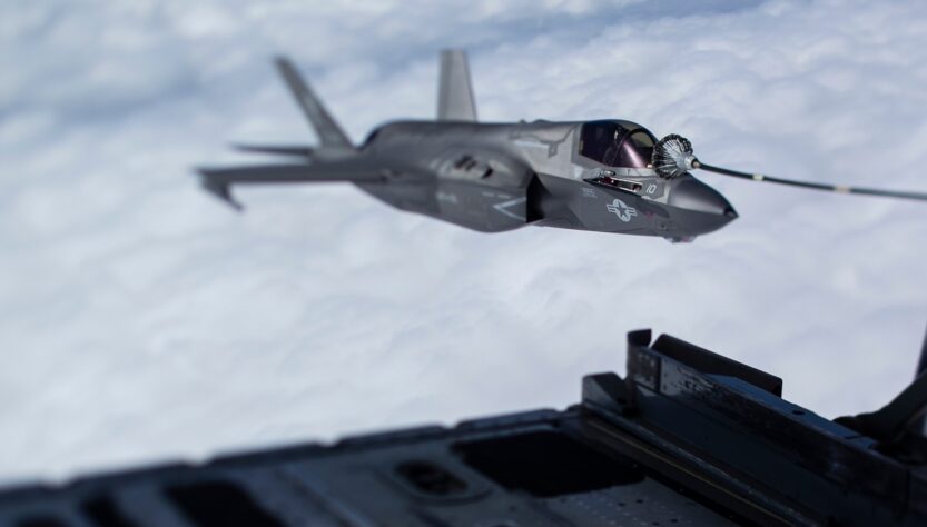 F-35B, U.S. Marine Corps photo by Gunnery Sgt. T. T. Parish, Public Domain