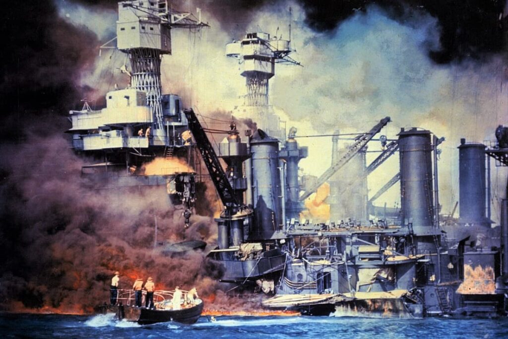 Útok na Pearl Harbor, U.S. Navy, Volné dílo
